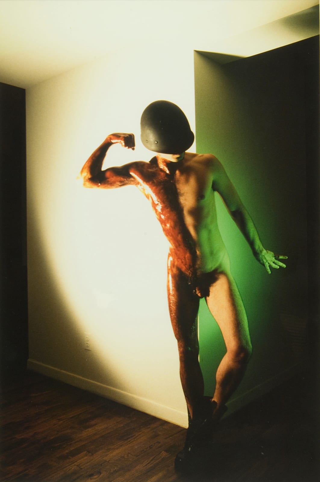 Jimmy DeSana, Chocolate Syrup, 1979