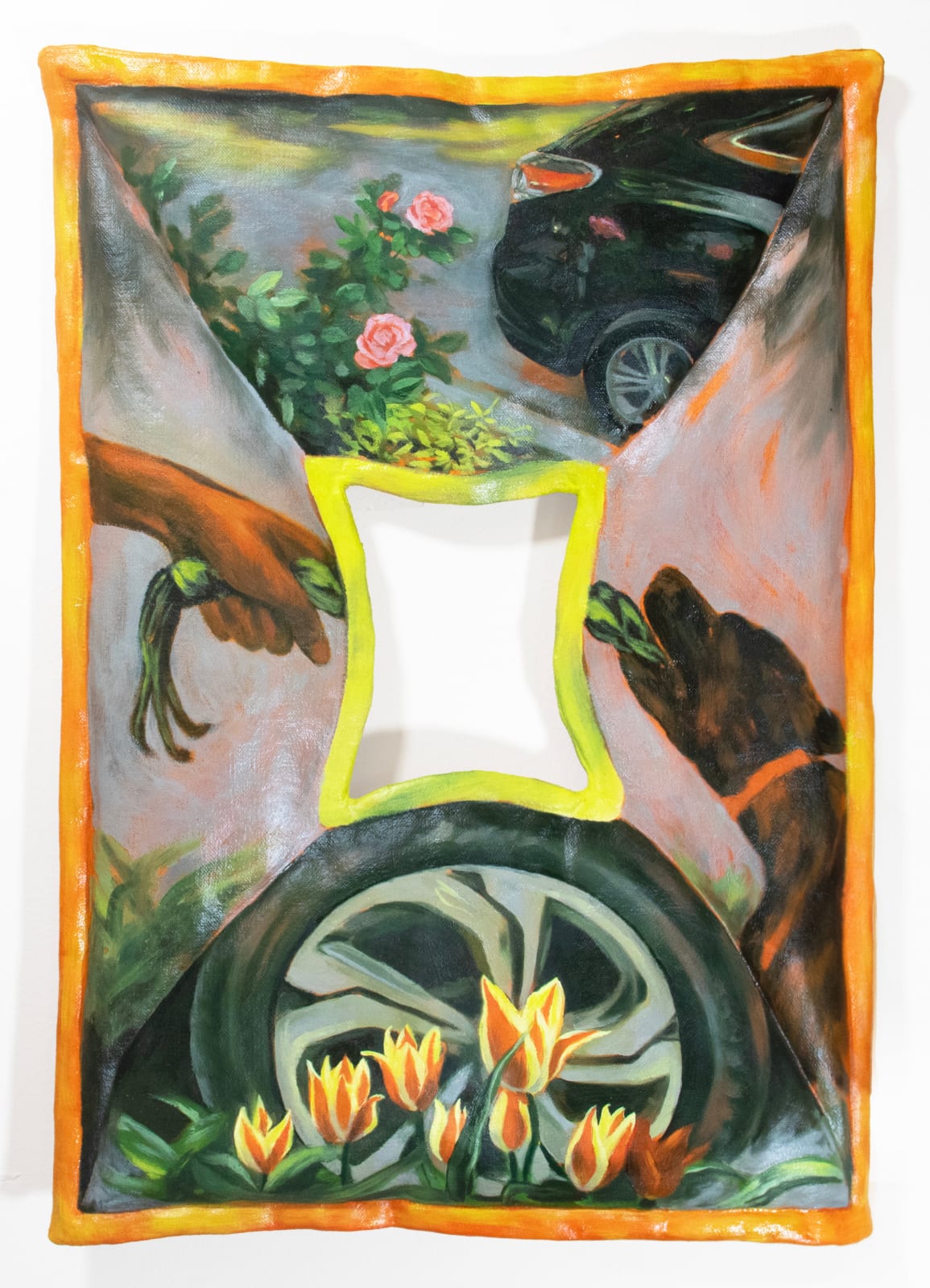 Sydney Hunter Kleinrock, A Mirror for Flowers, 2024
