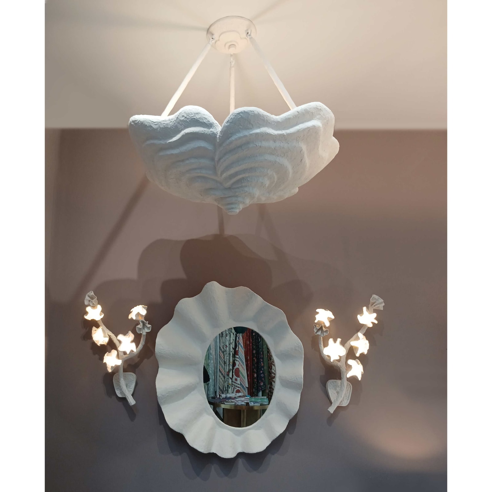 Martin Huxford, Rosa Plaster Chandelier
