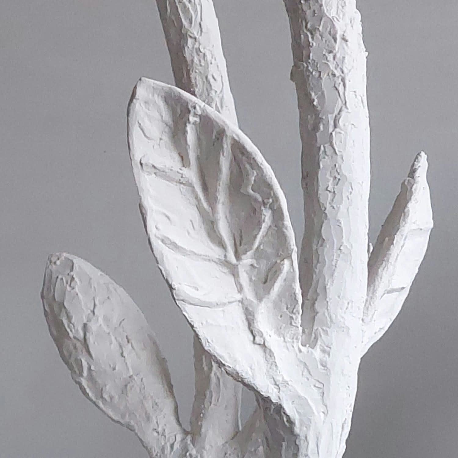 Amberley closeup of plaster leaf