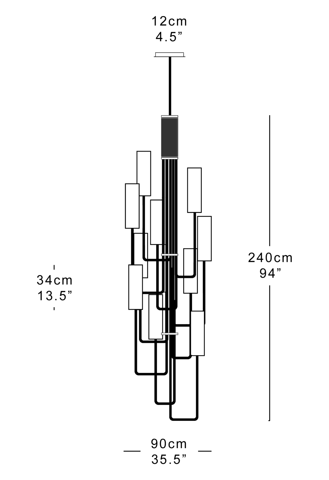 Martin Huxford, Grand Vortex Stairwell Light