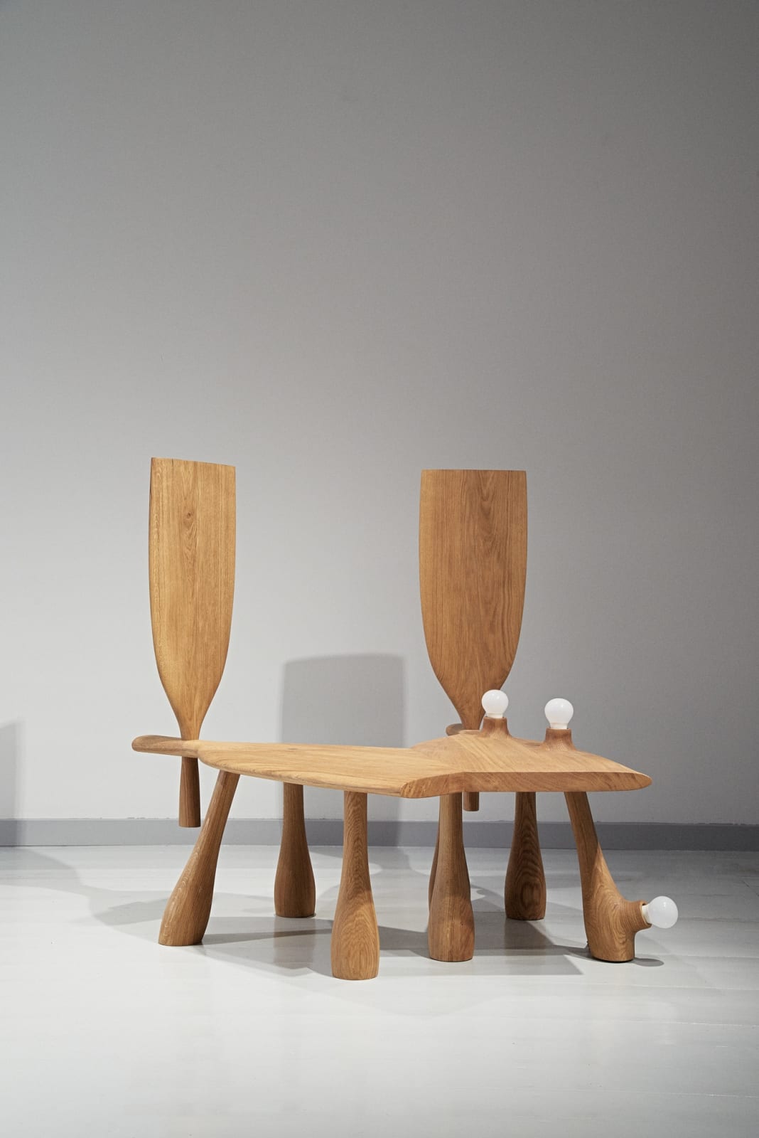 Olga Engel, Babushka bench #5, 2020