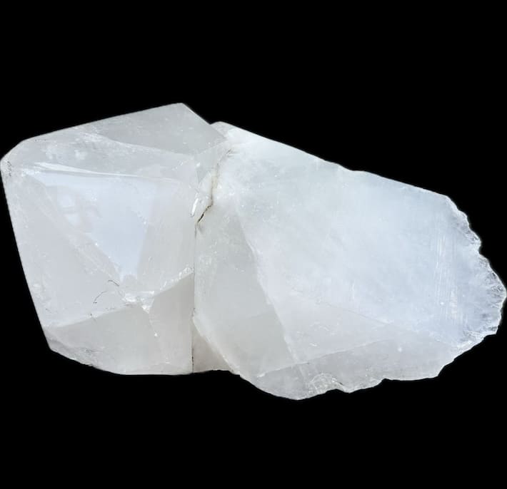 Jesse Visser, Beacon of Light. White Brazil Quartz, 2025