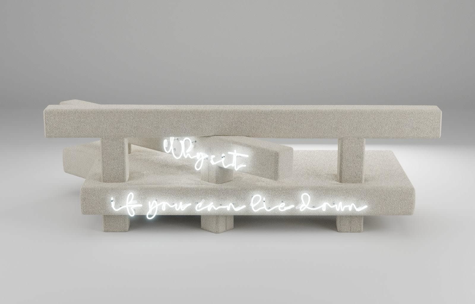 Olga Engel, Why not lie down, 2024