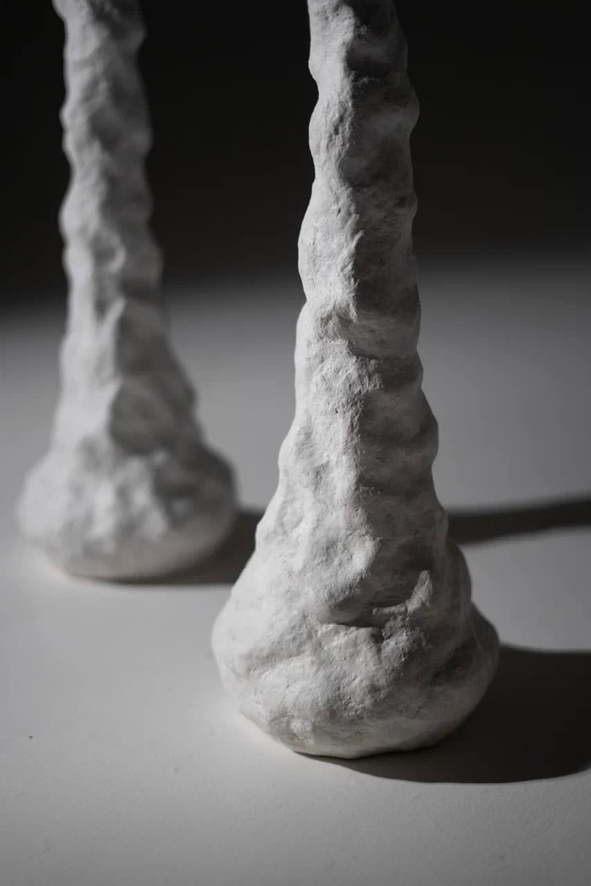 Natalie Katwal, Candelabrum Medium, White Dreams, 2023