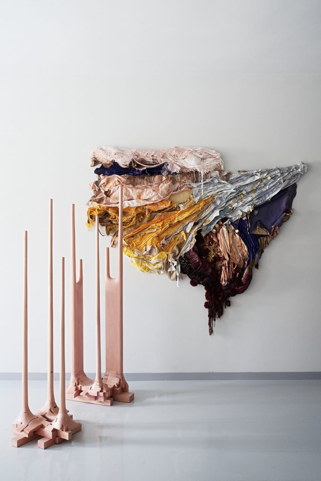 Sho Ota, Surfaced coat rack 1, 2020