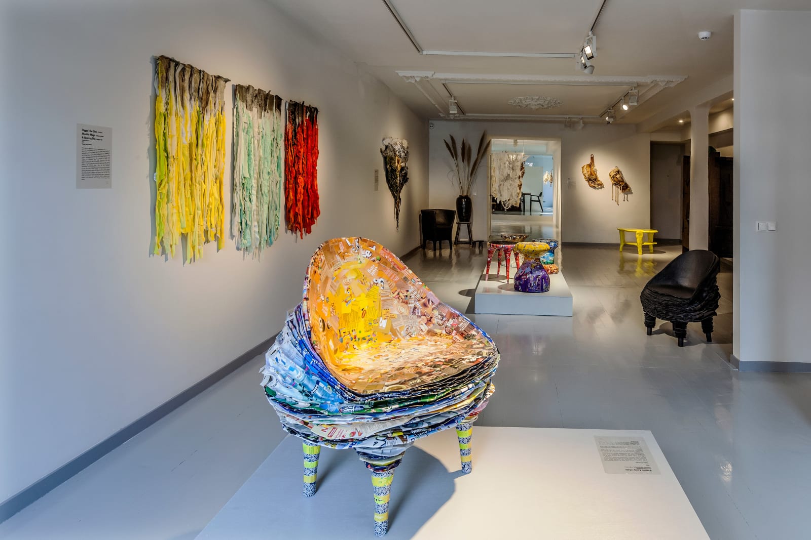 Vadim Kibardin, Yellow Lolly chair, 2021