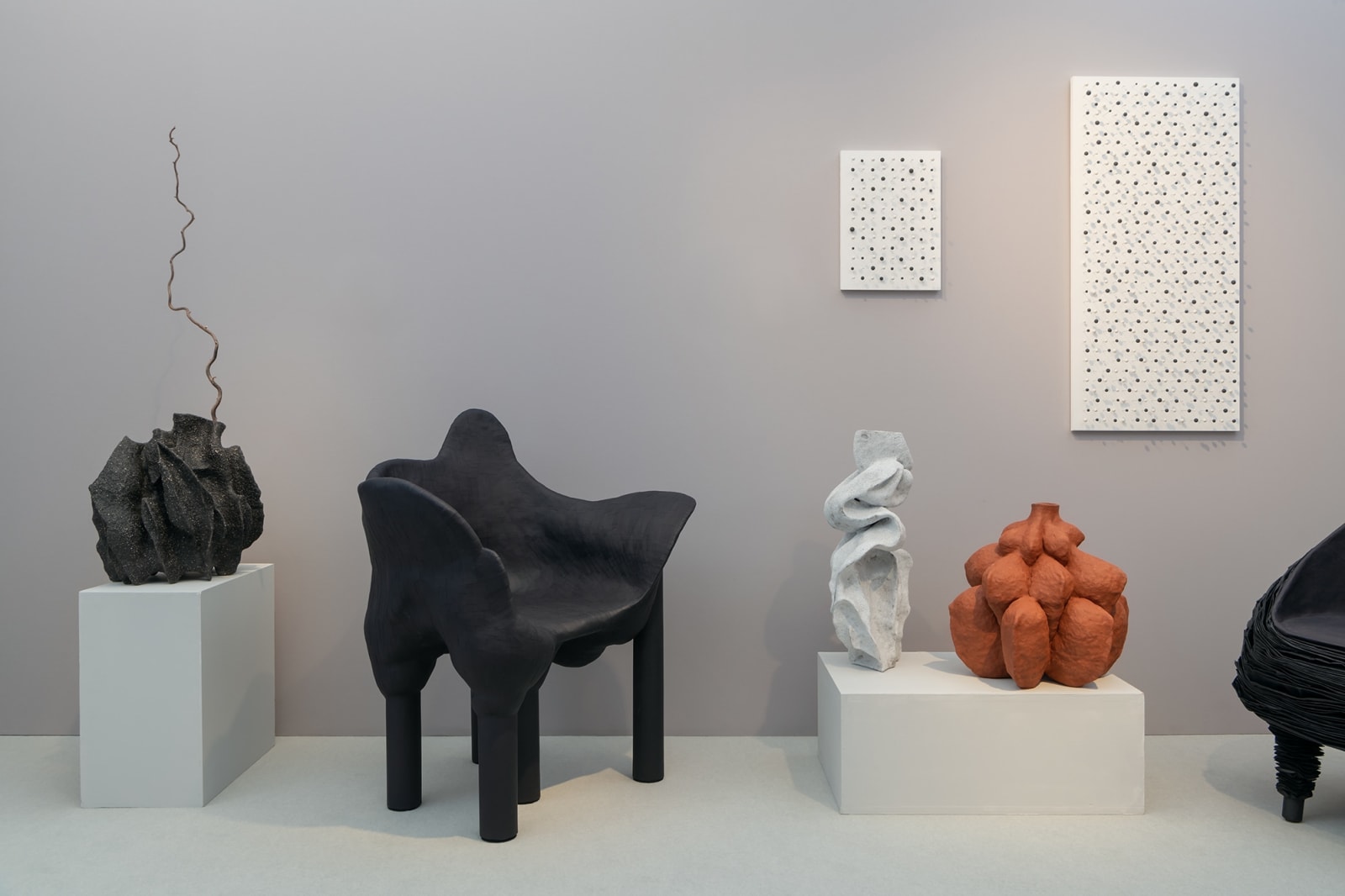 Vadim Kibardin, Black Mirror Chair #3, 2022