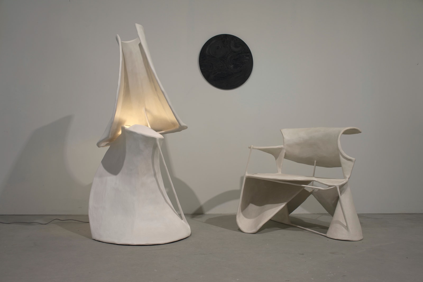 Jordan van der Ven, Curved Sculptures floor lamp, 2025