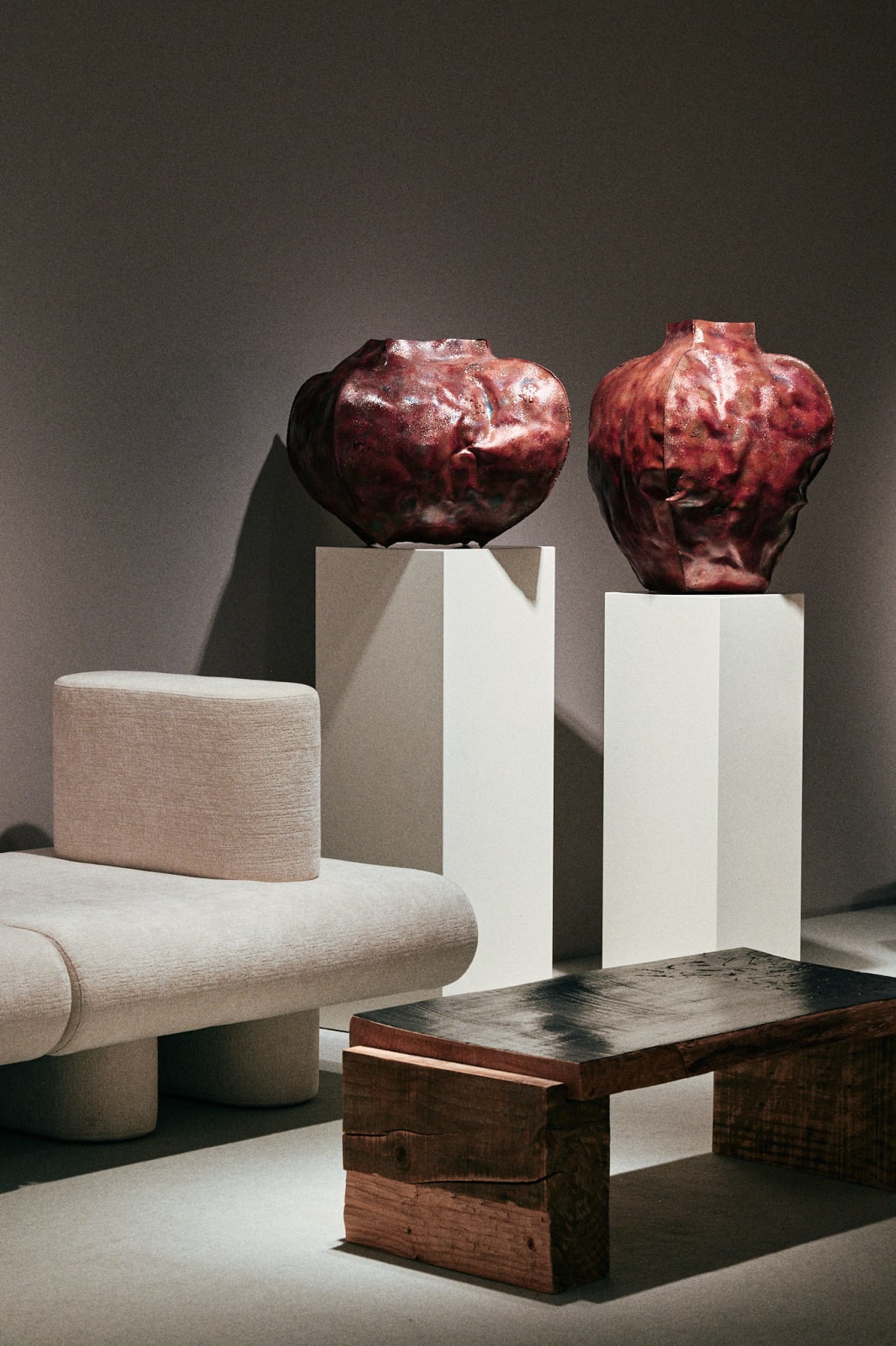 Olga Engel, Flowers chair back headboard, 2021