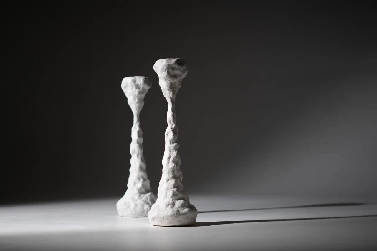 Natalie Katwal, Candelabrum, White Dreams, 2023