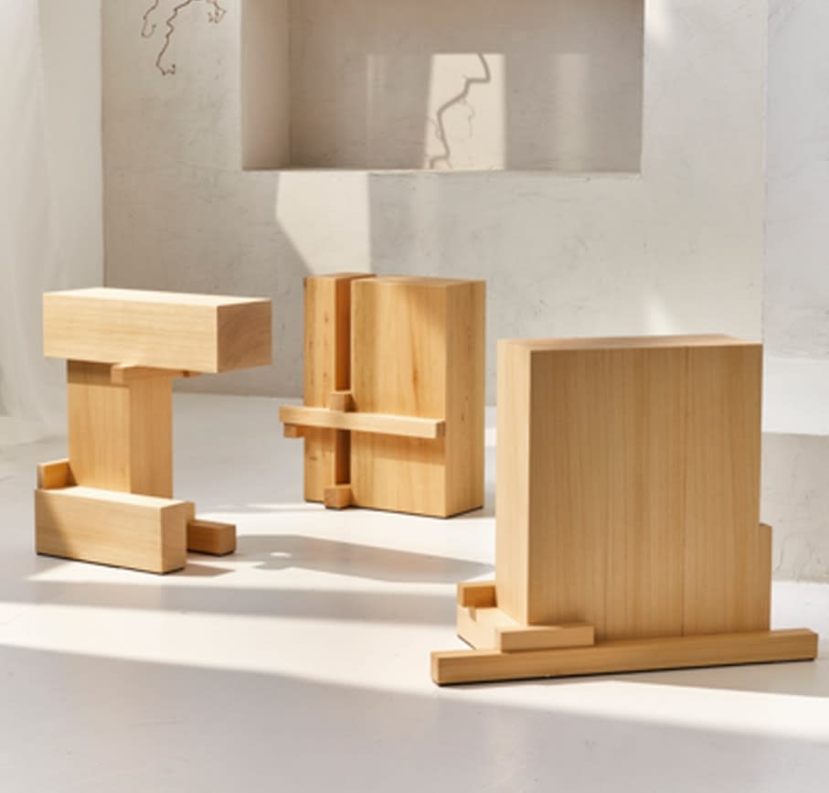 Sho Ota, Splint side table 2, 2021