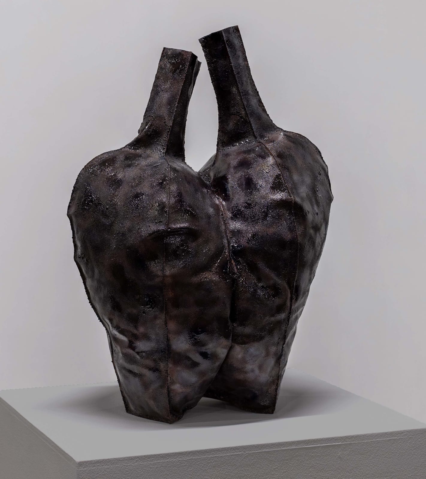 Yochiya, Shippo vase 6, double black, 2024