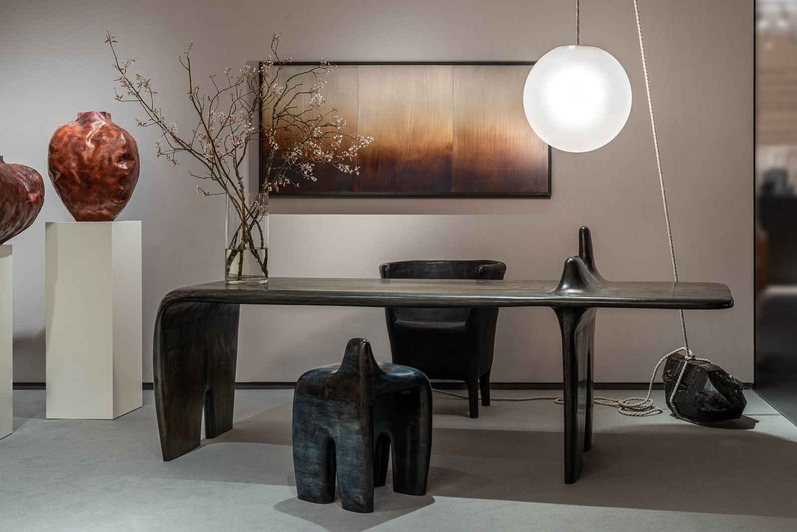 Jordi Sarrate, Indigo Blue table, 2023