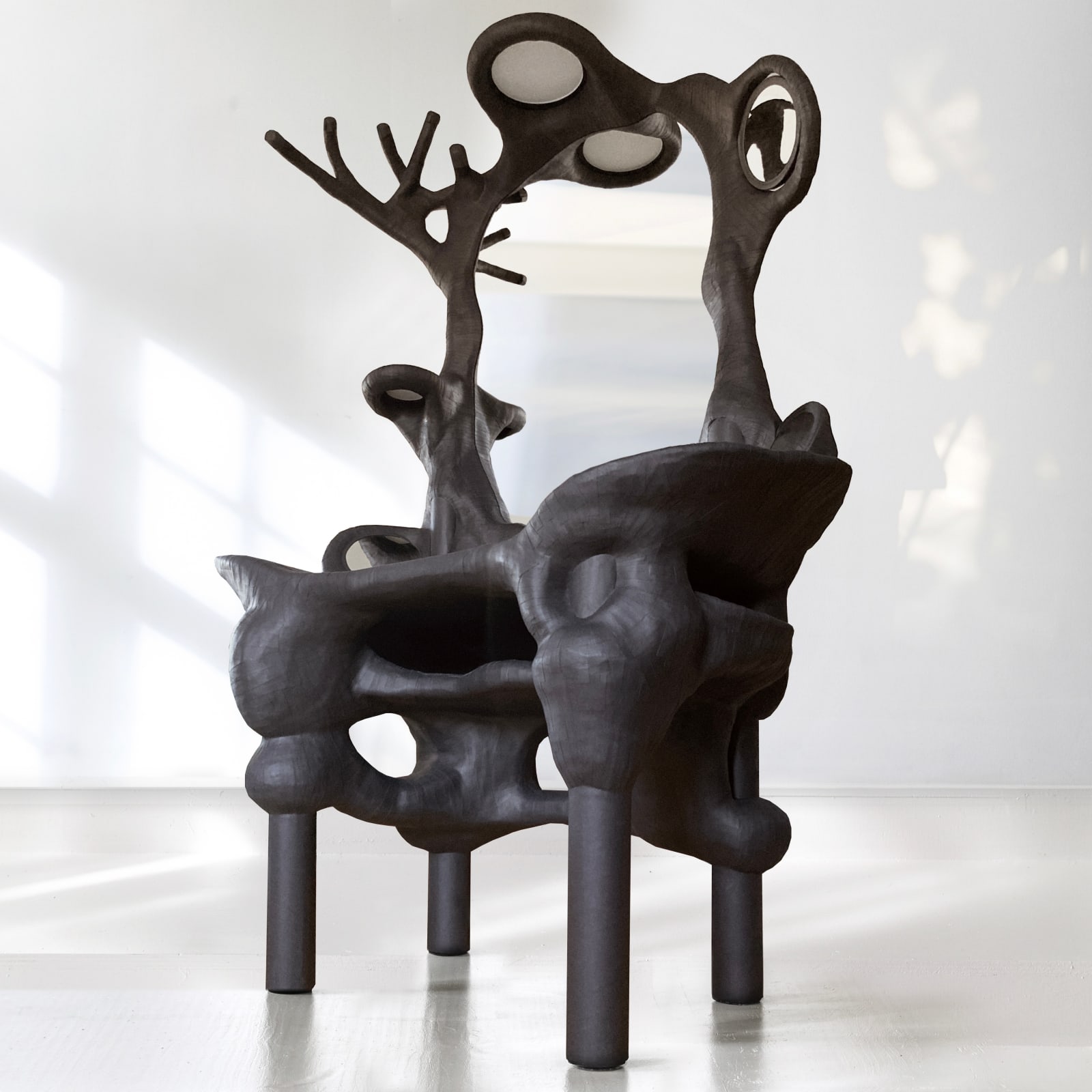 Vadim Kibardin, Black Mirror coiffeuse, 2022