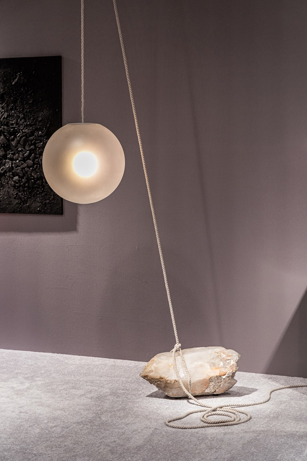 Jesse Visser, Beacon of Light. Madagascar Quartz, 2023