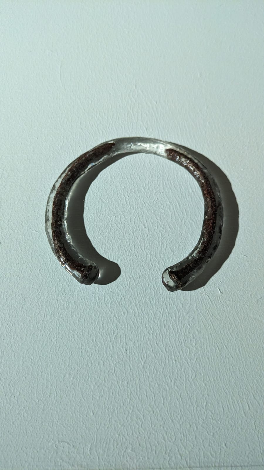 Olexandr Pinchuk, Iron Bangle (thin), 2024