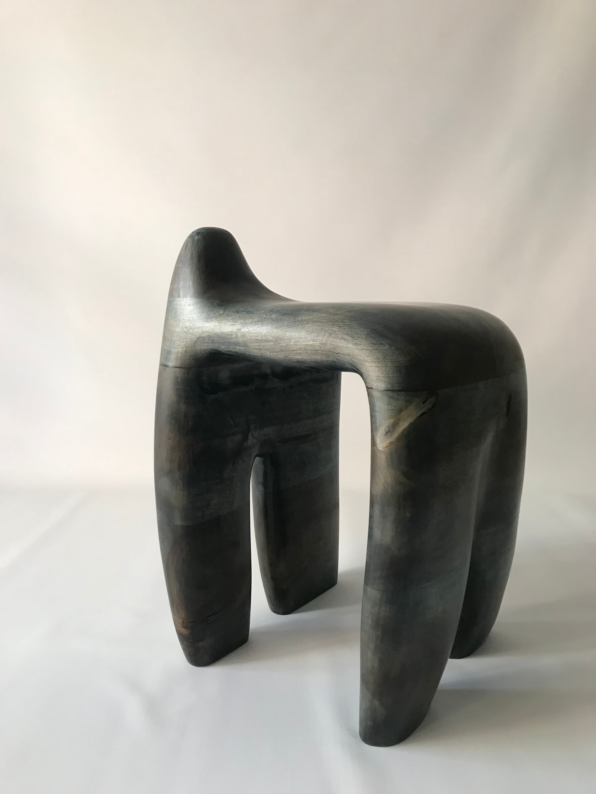 Jordi Sarrate, Indigo Blue stool, 2023