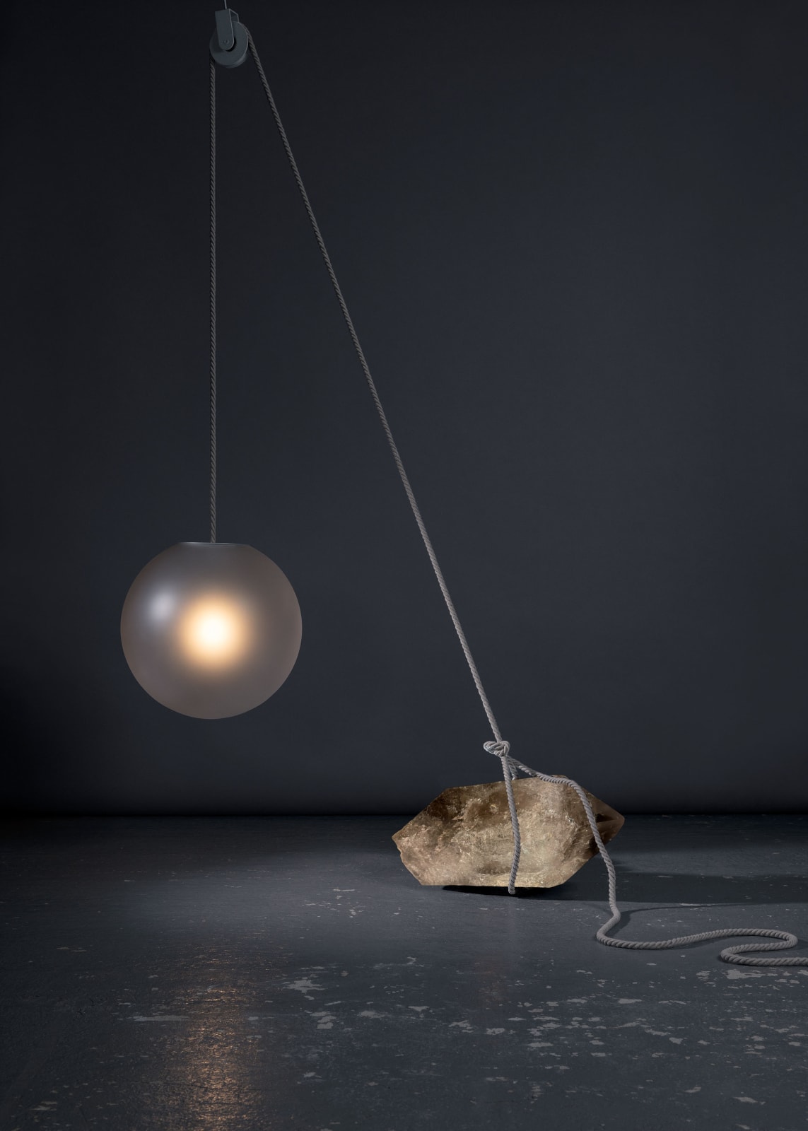 Jesse Visser, Beacon of Light. Smoky Quartz, 2025