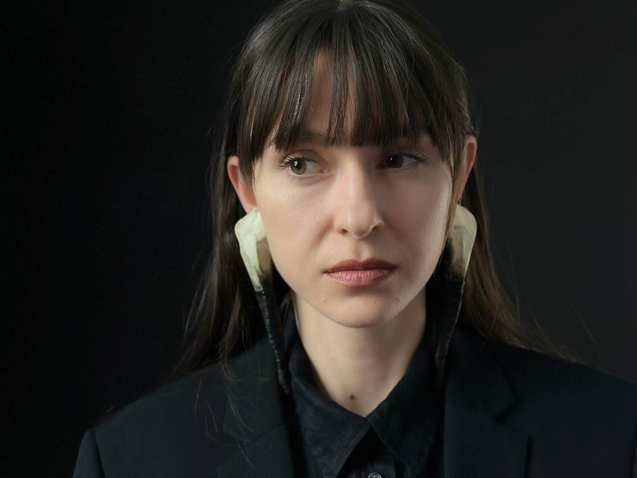Olexandr Pinchuk, Canvas Earrings, 2024