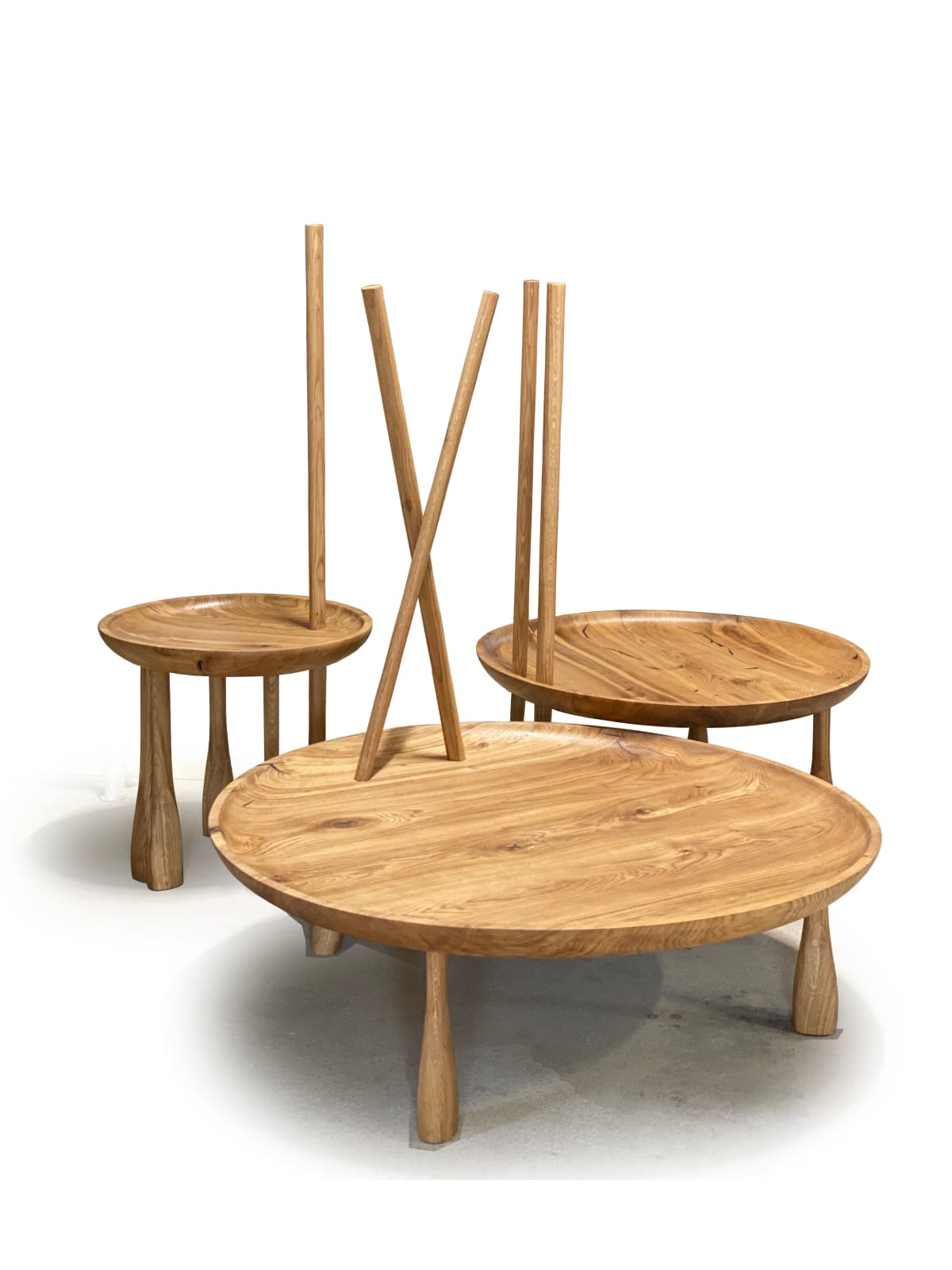 Olga Engel, Charlotte low table D90, 2020