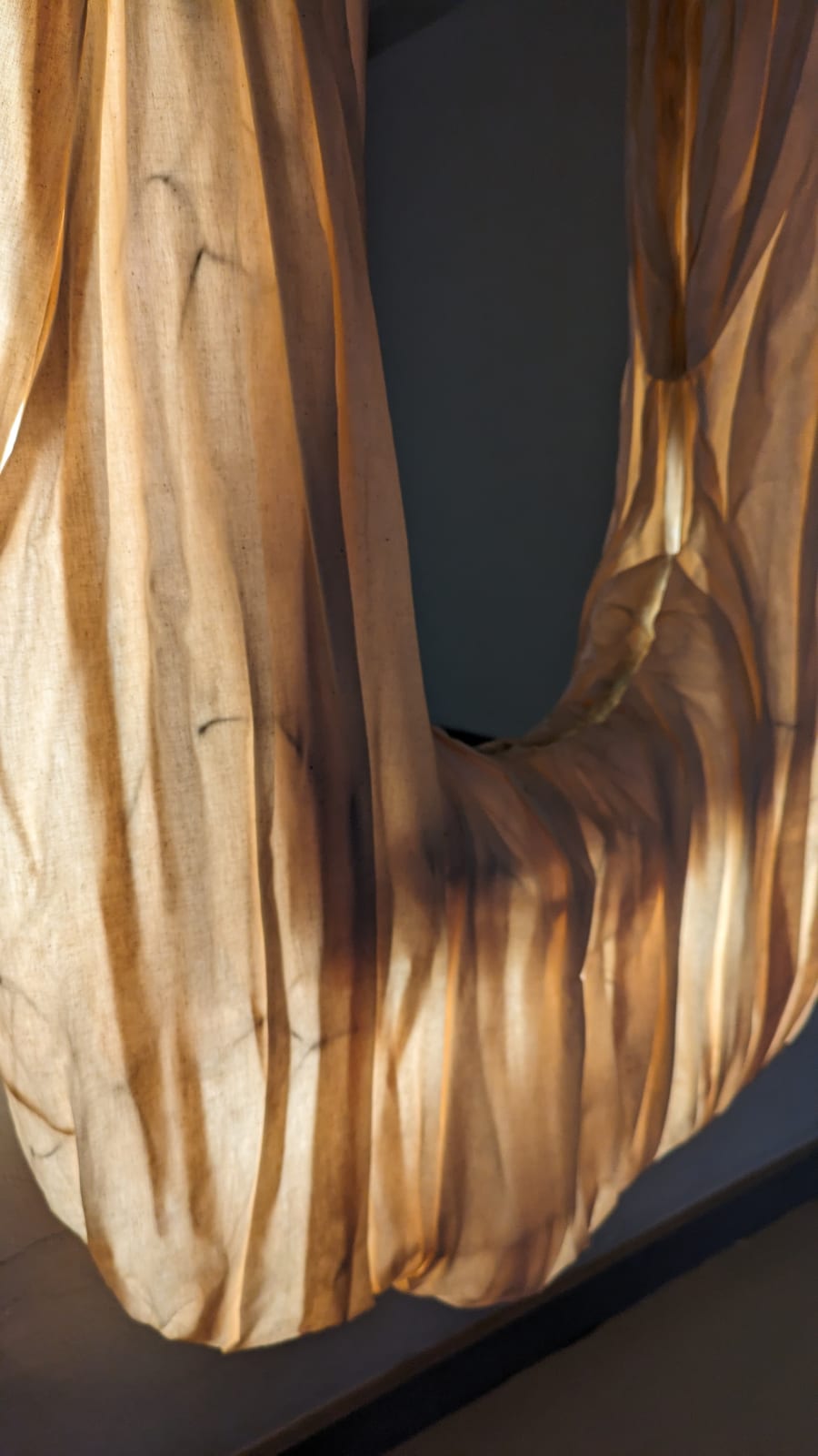 Olexandr Pinchuk, Mirror, Iron & Canvas #1, 2024
