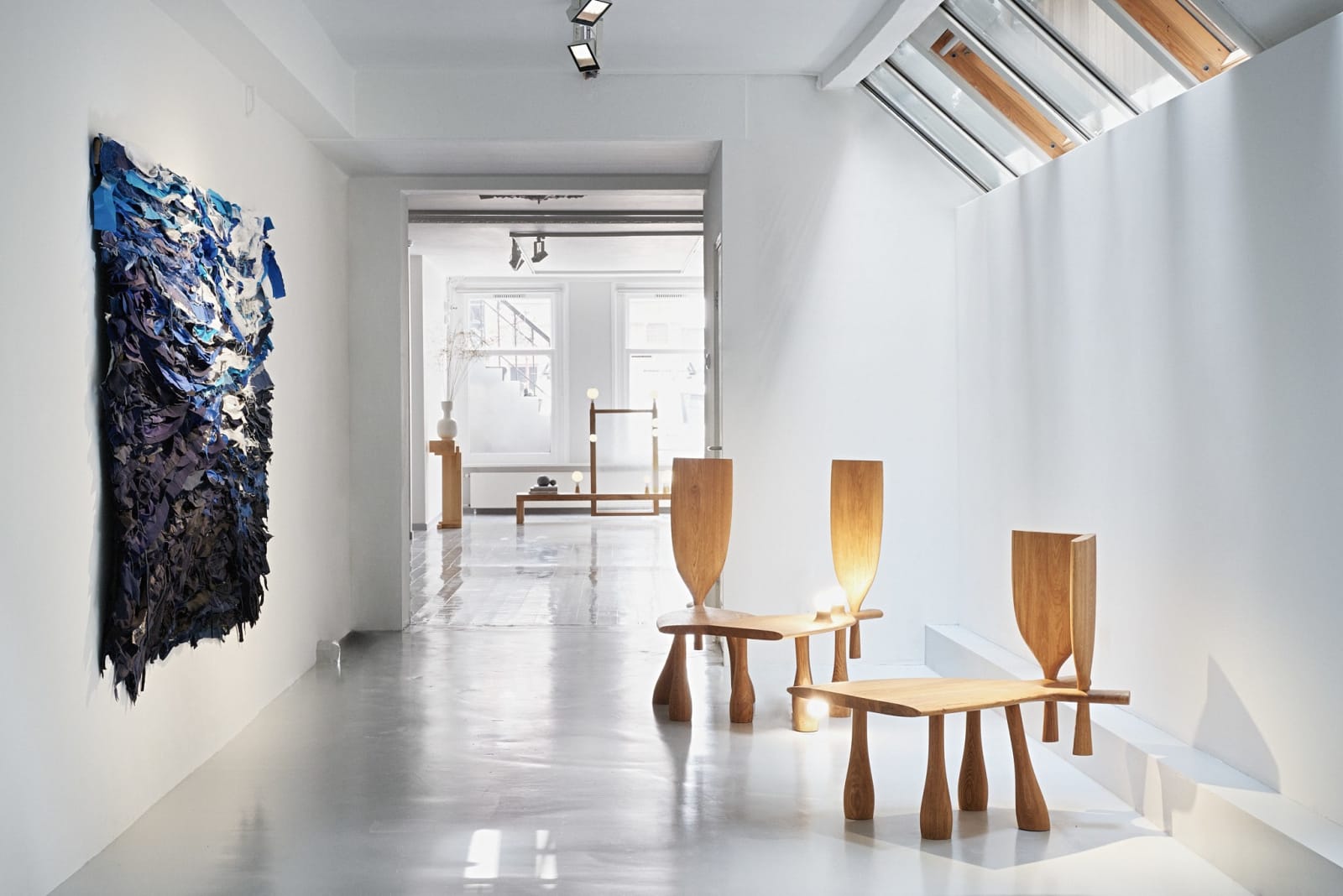 Olga Engel, Babushka bench #5, 2020