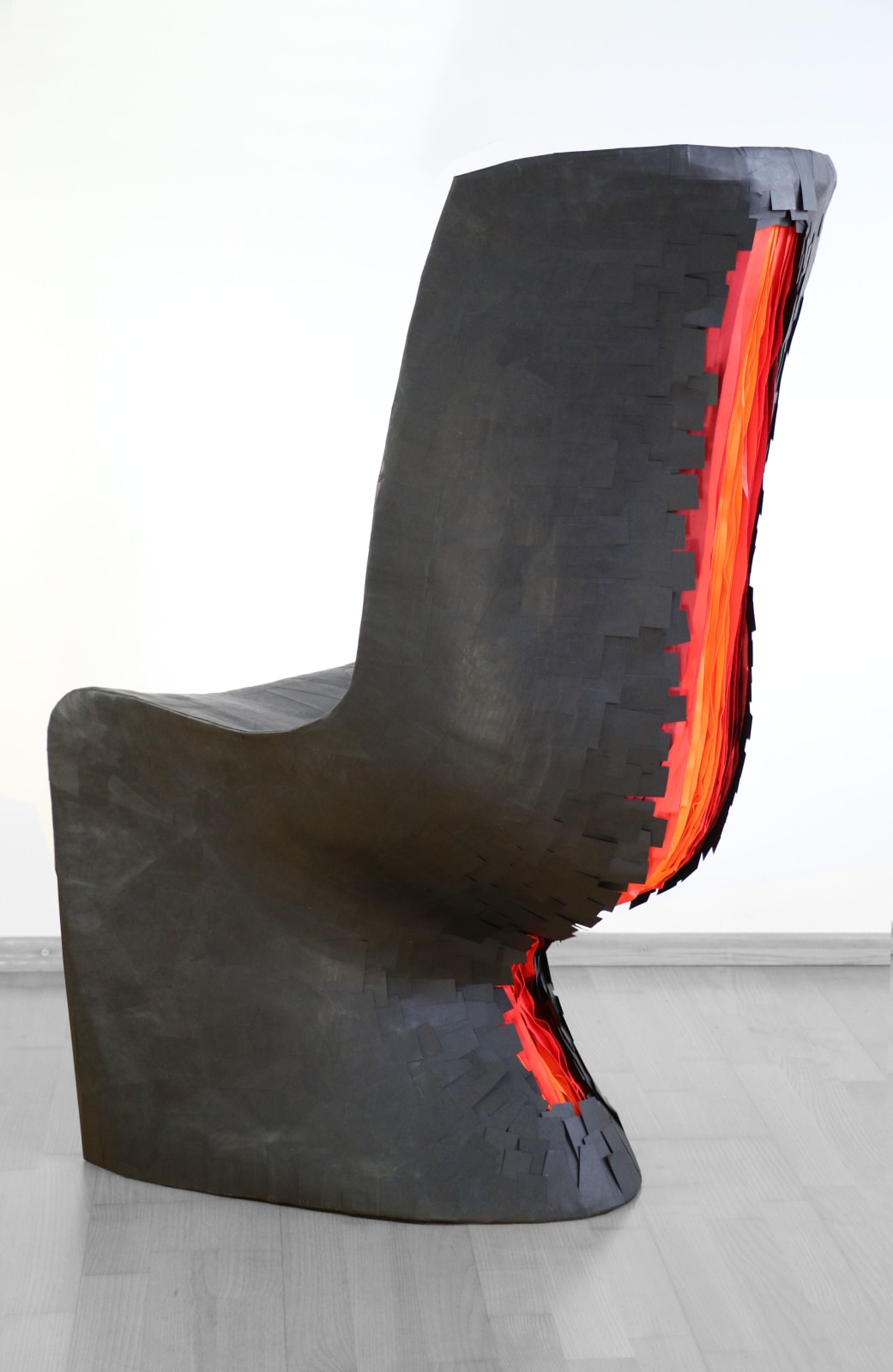Vadim Kibardin, Black Lotus chair, 2018