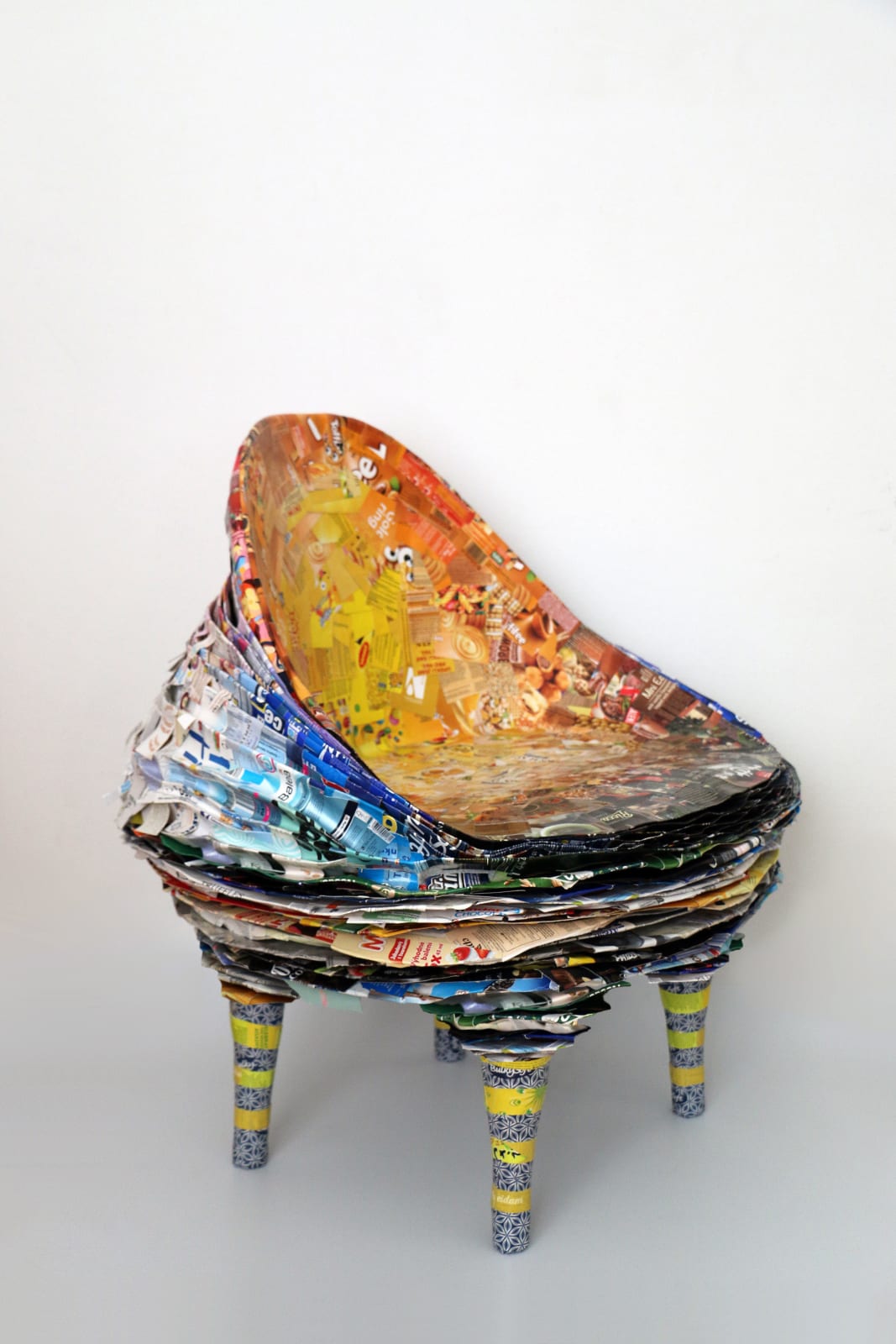 Vadim Kibardin, Yellow Lolly chair, 2021