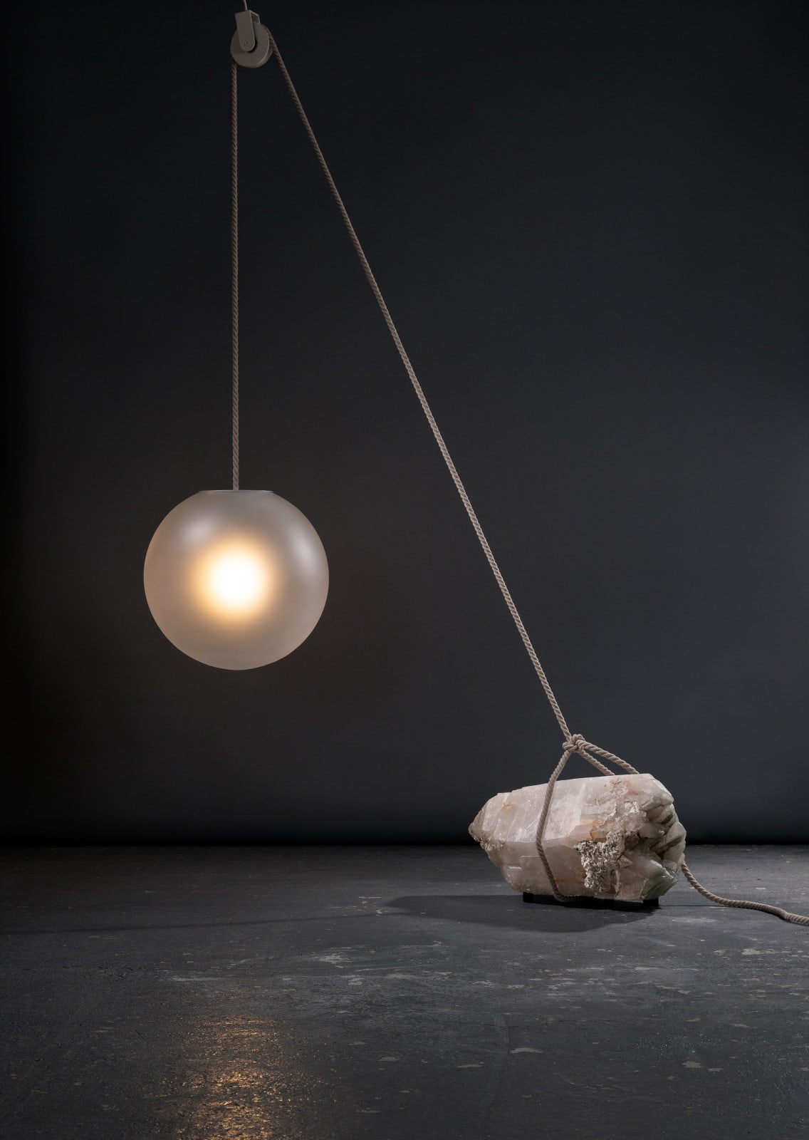 Jesse Visser, Beacon of Light. Madagascar Quartz, 2023