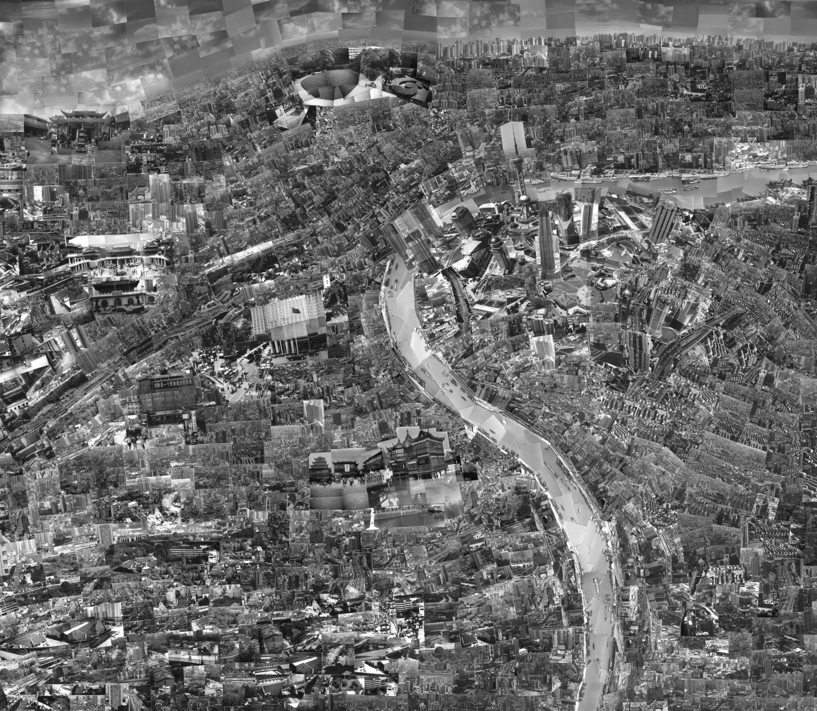Sohei Nishino, Diorama Map Shanghai, 2010