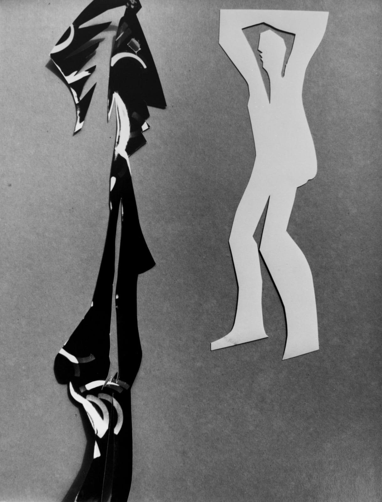 André Villers, Untitled (Decoupage de Picasso), c. 1950’s