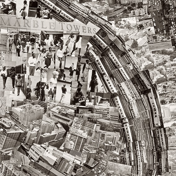 Sohei Nishino, Diorama Map Johannesburg, 2015