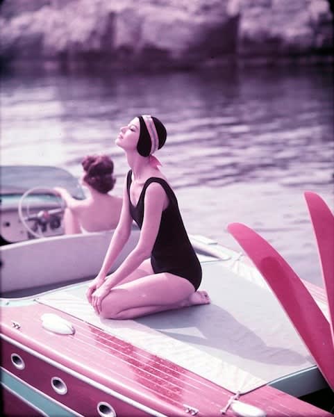 Georges Dambier, Barbara Mullen Water Ski