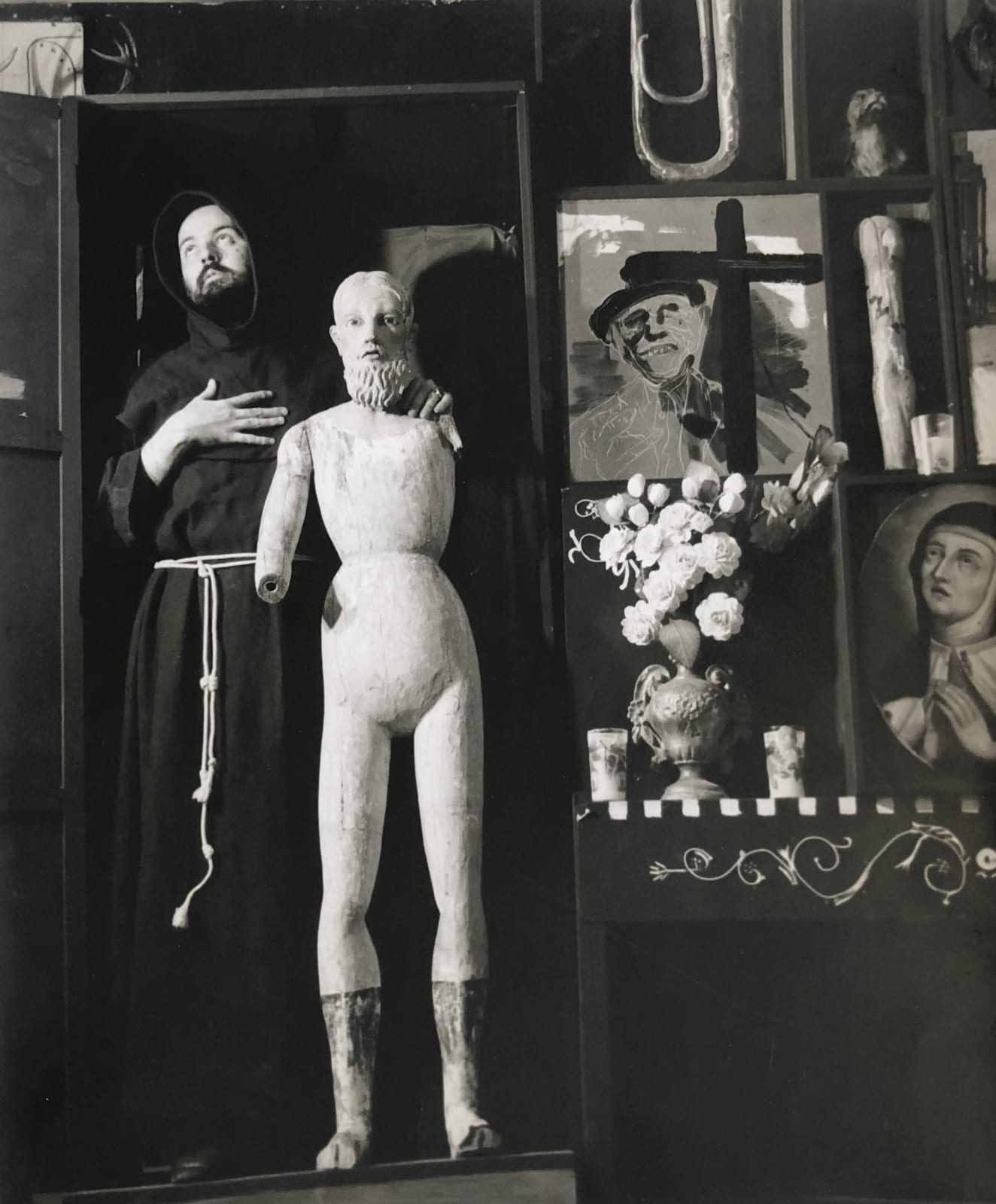 Kati Horna, Escena de Teatro Gironella y Jodorowsky, Mexico, 1962