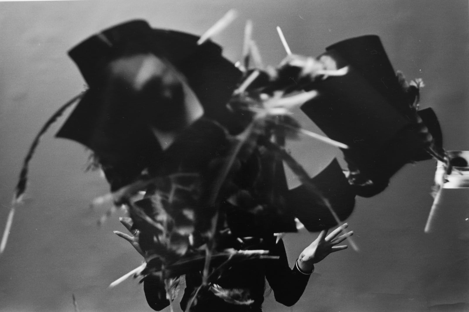 Akira Sato, Untitled (Girl Throwing), from Cyclopean Eye, 1960s