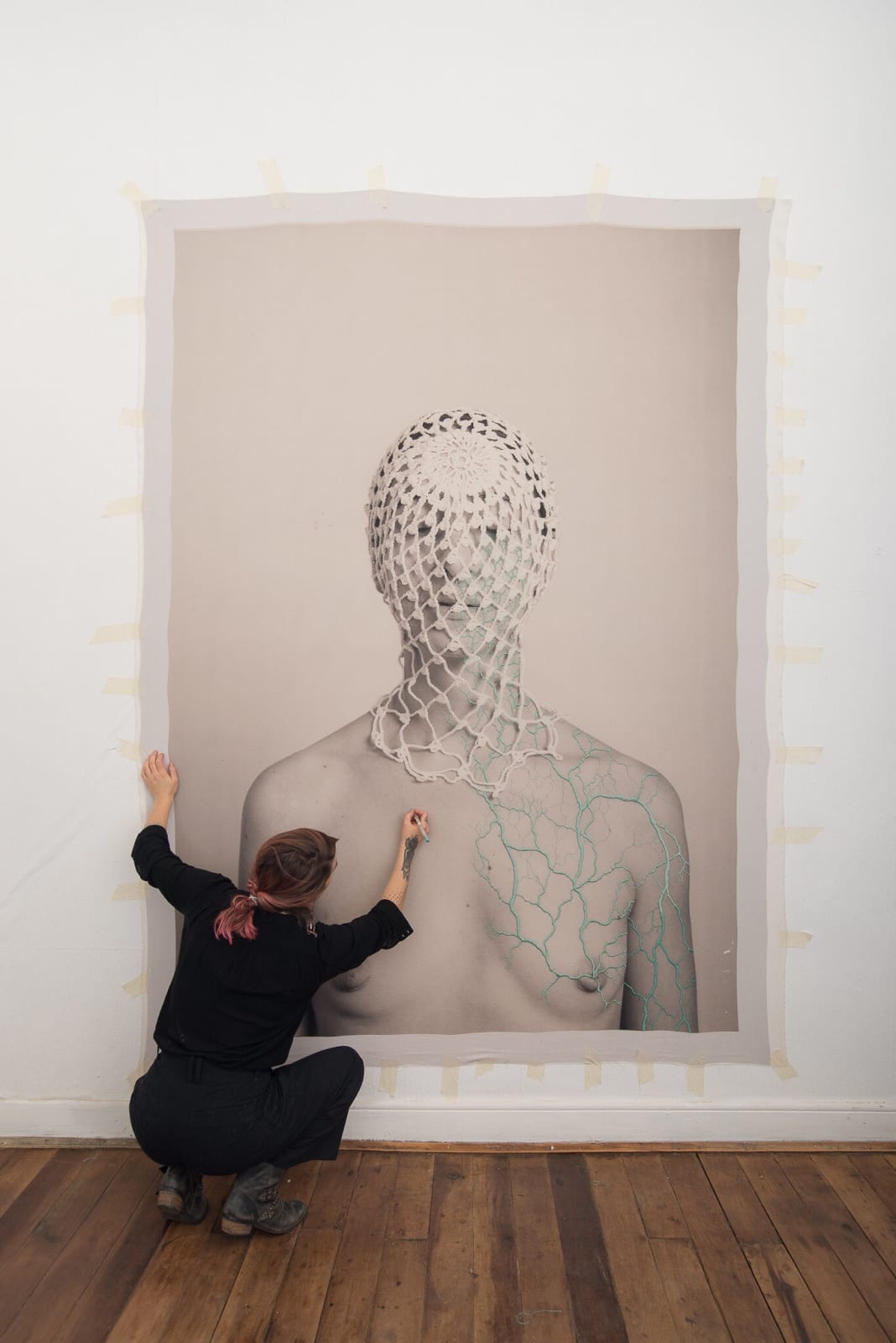 Juana Gómez, Inner Knitted, Santiago, Chile, 2019