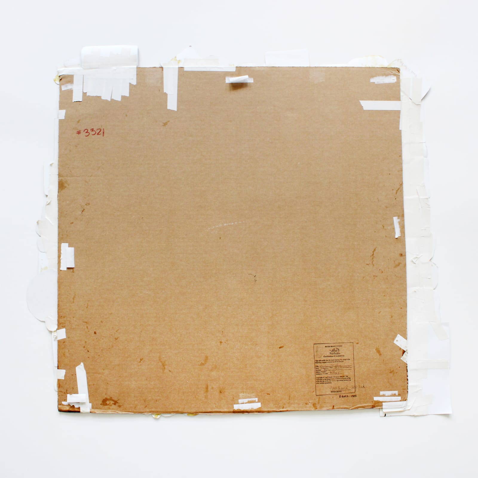 Peter Beard, 47 inch Rhino 1972/2004