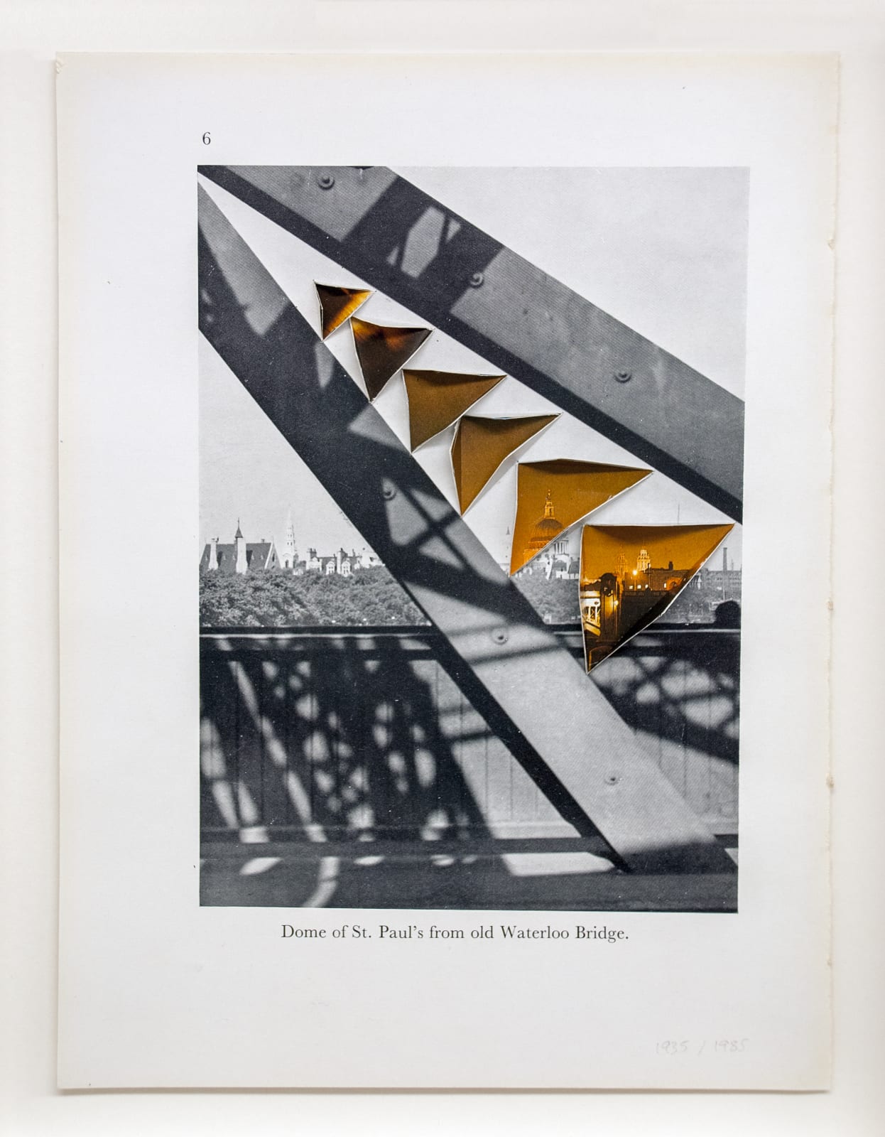 Abigail Reynolds, St Paul's from Old Waterloo Bridge 1935 | 1985