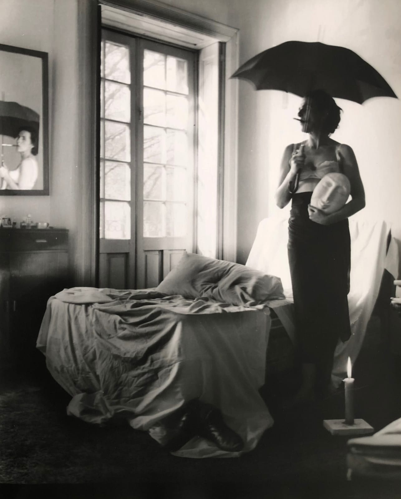 Kati Horna, Untitled, from Oda a la Necrofilia, Ciudad de México (Leonora Carrington), 1962