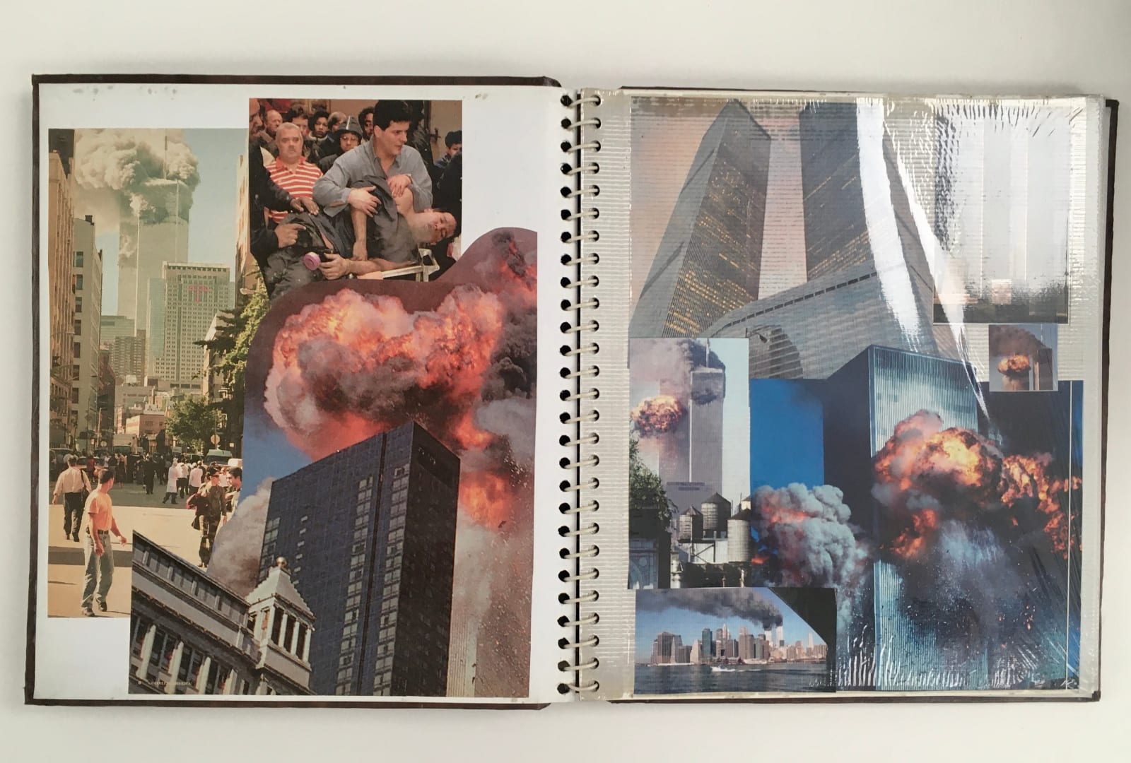 Enrique Metinides, 19 Unique scrap albums around 9/11