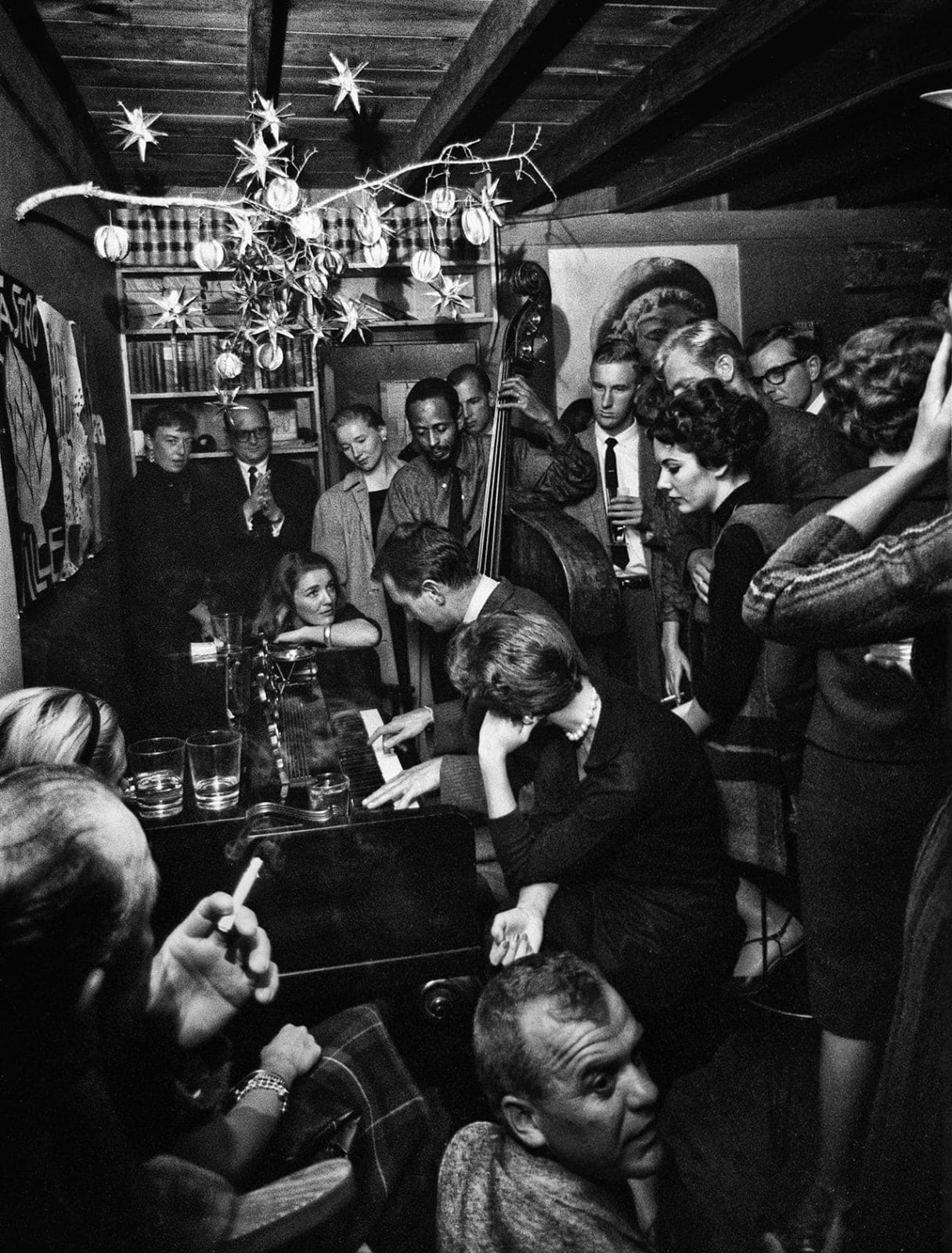 Fred Lyon, After Hours Jazz Session Monterey Jazzfest, Cannery row, 1958