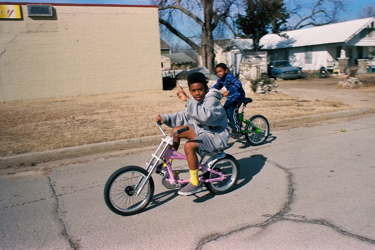 Matthew Phipps, Bike Brothers on a Sunny Winter’s Day, North Tulsa, Oklahoma, 2014