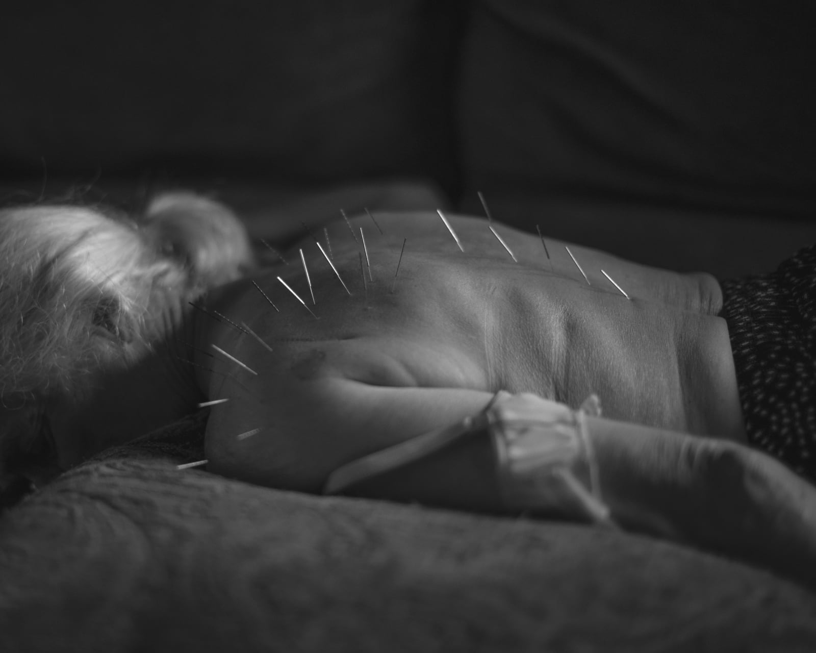 Erinn Springer, Landscape (Mom's Shoulder), from the series Dormant Season, 2021
