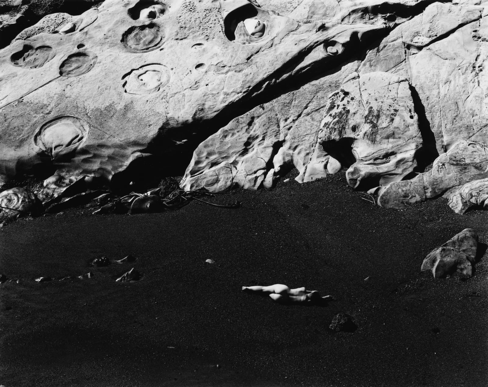 Richard Garrod, Nude, Point Lobos, c. 1990