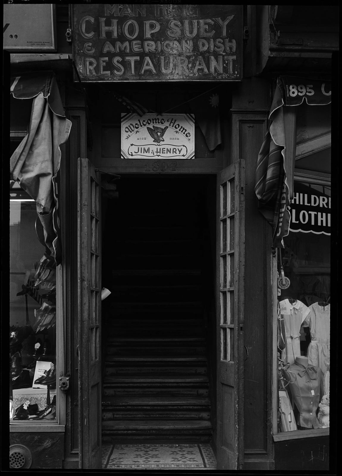 Todd Webb, 3rd Ave, New York, 1945
