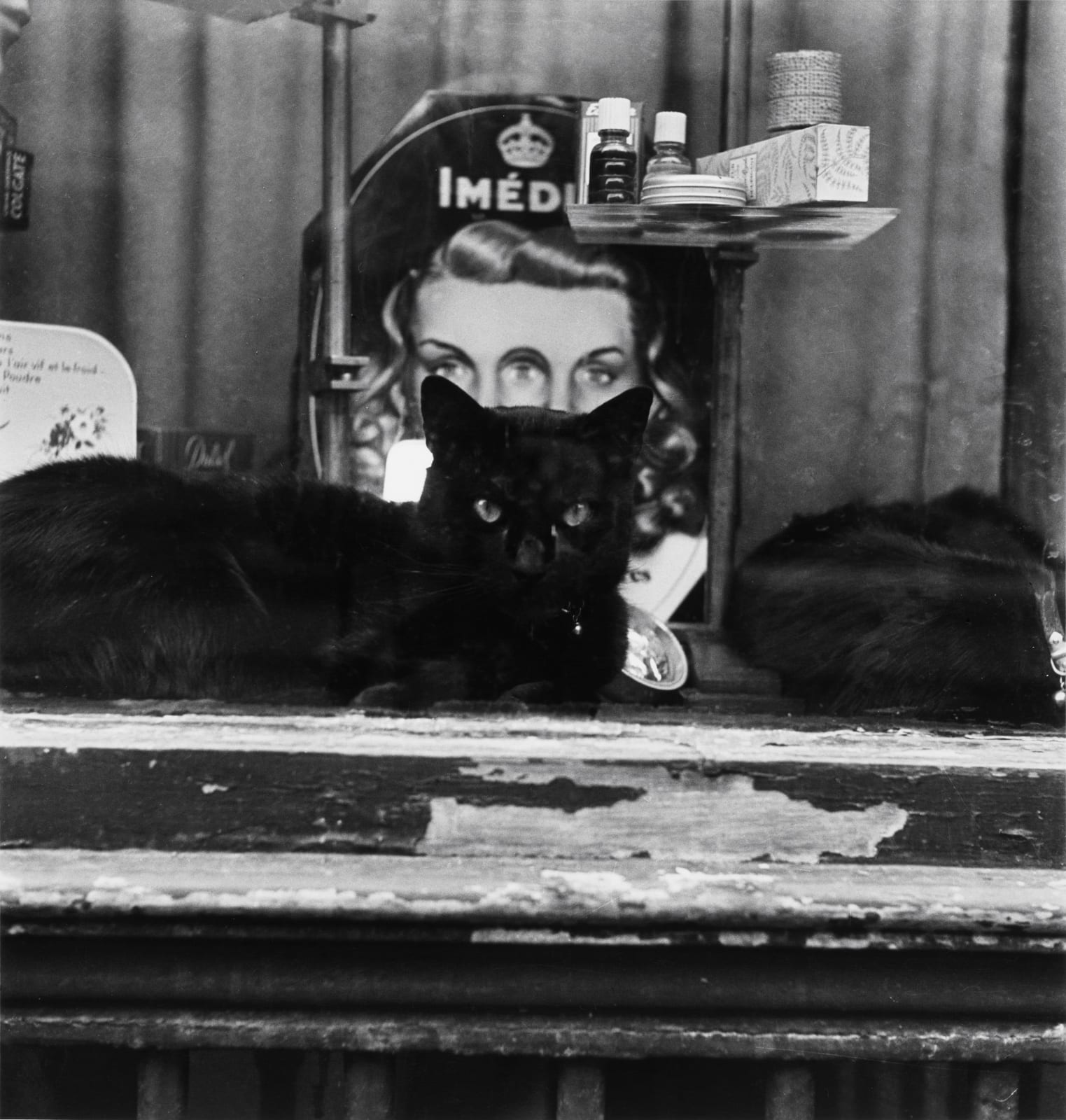 Louis Stettner, Vitrine, Paris, 1951