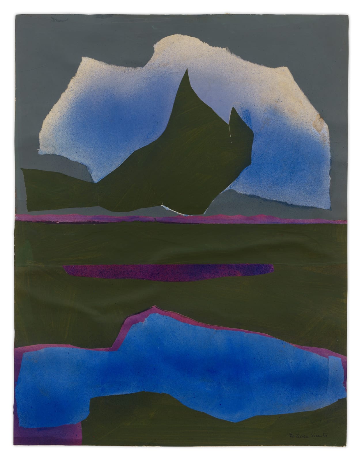 ESTEBAN VICENTE, Marvell, Hawaii, 1969