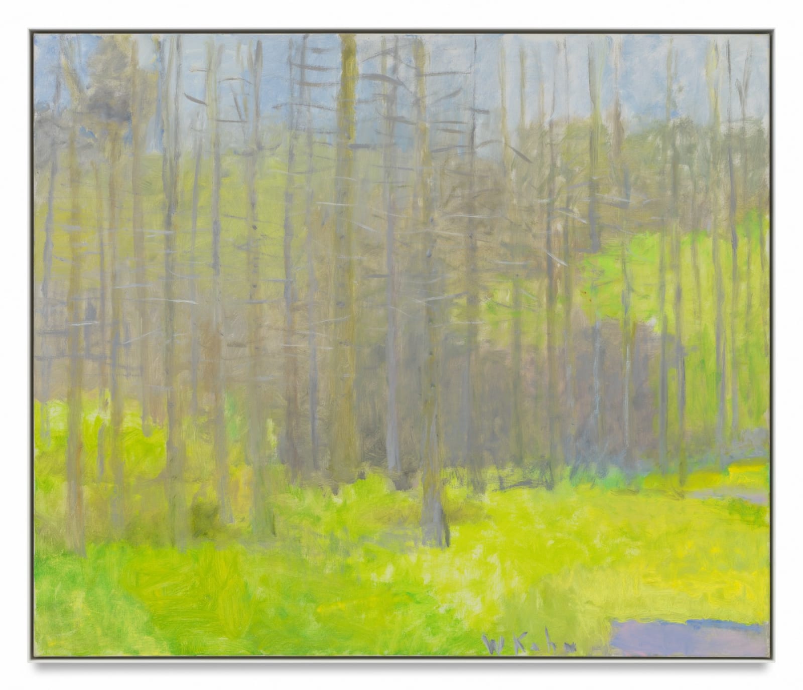 WOLF KAHN, Eagle's Nest, 2007