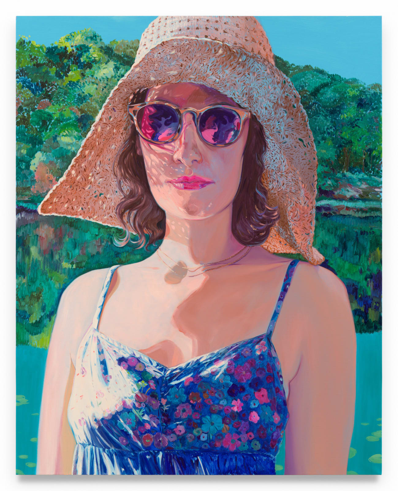 SEBASTIAN BLANCK, Waiting by the Lake, 2024